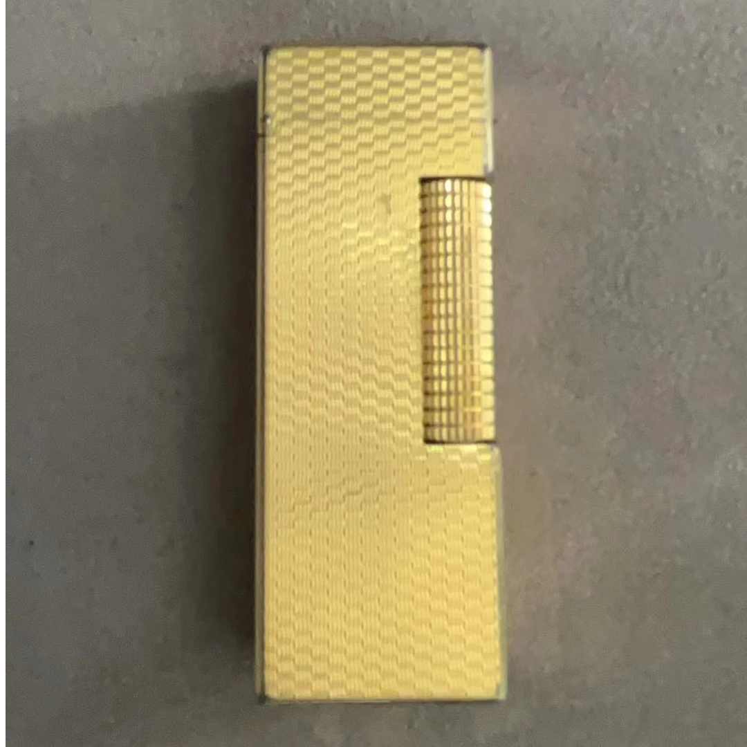 DXL金色阶梯纹充气打火机