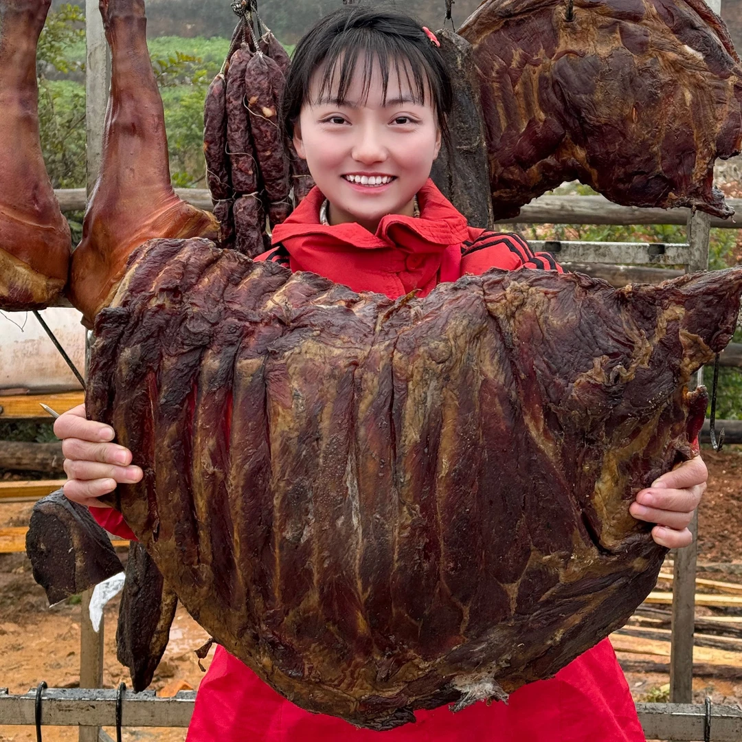 农家特色正宗烟熏纯肉手工排骨500g真空包装