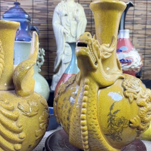 摆件瓷器摆件创意瓷器