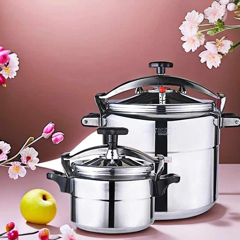 高压锅家用燃气电磁炉通用户外明火304不锈钢小型煤气防爆压力锅