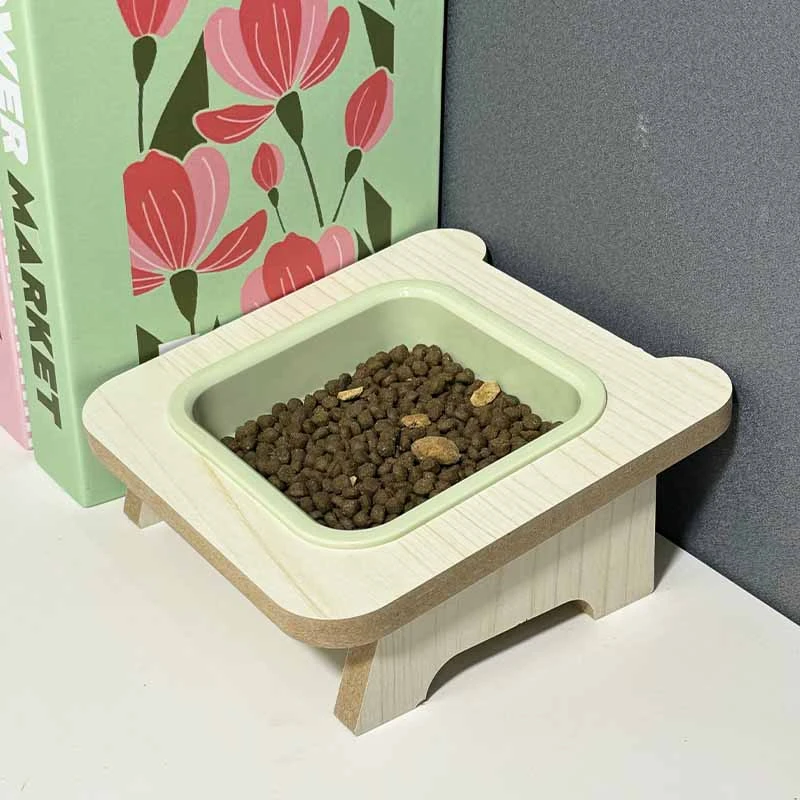 防黑下巴护颈家用猫碗宠物碗塑料可爱创意猫食盆大容量吃饭碗
