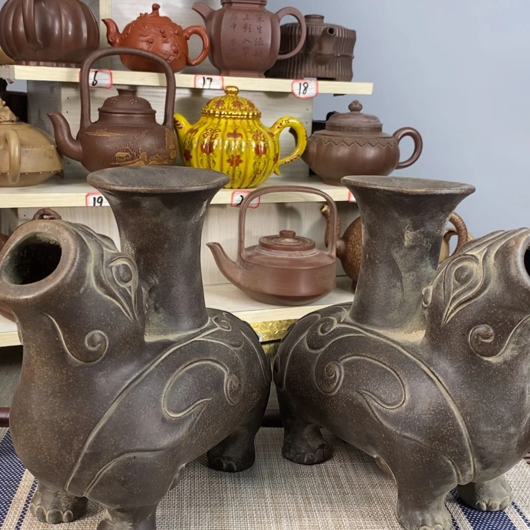 紫砂茶壶宜兴手工制作原矿紫砂