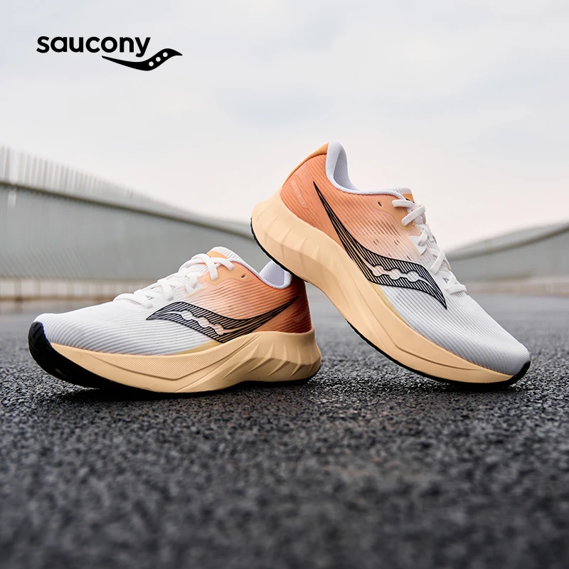 Saucony索康尼TIDE 2浪潮2训练减震跑鞋男女款轻量网面透气运动鞋