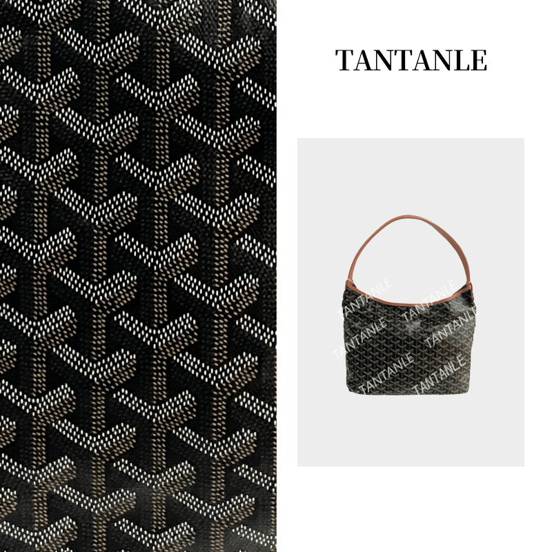 TanTanLe高定单肩腋下时尚百搭轻奢休闲气质质感女包棕色