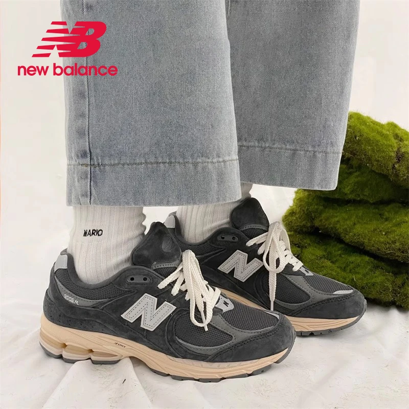 New Balance 2002R系列复古灰碳色舒适休减震跑步运动鞋 M2002RHO