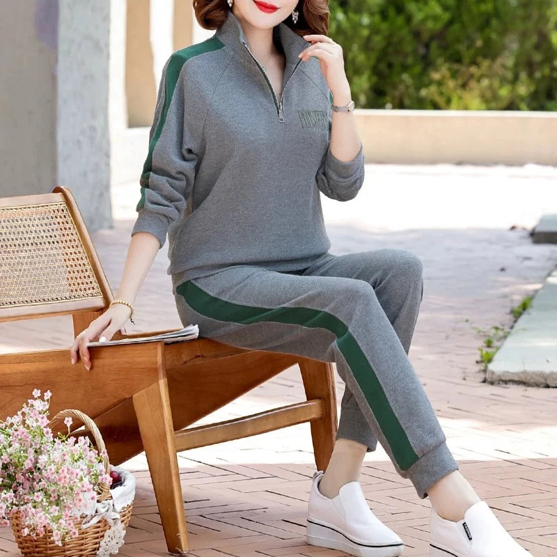 TZ307-23时尚休闲秋冬装套装