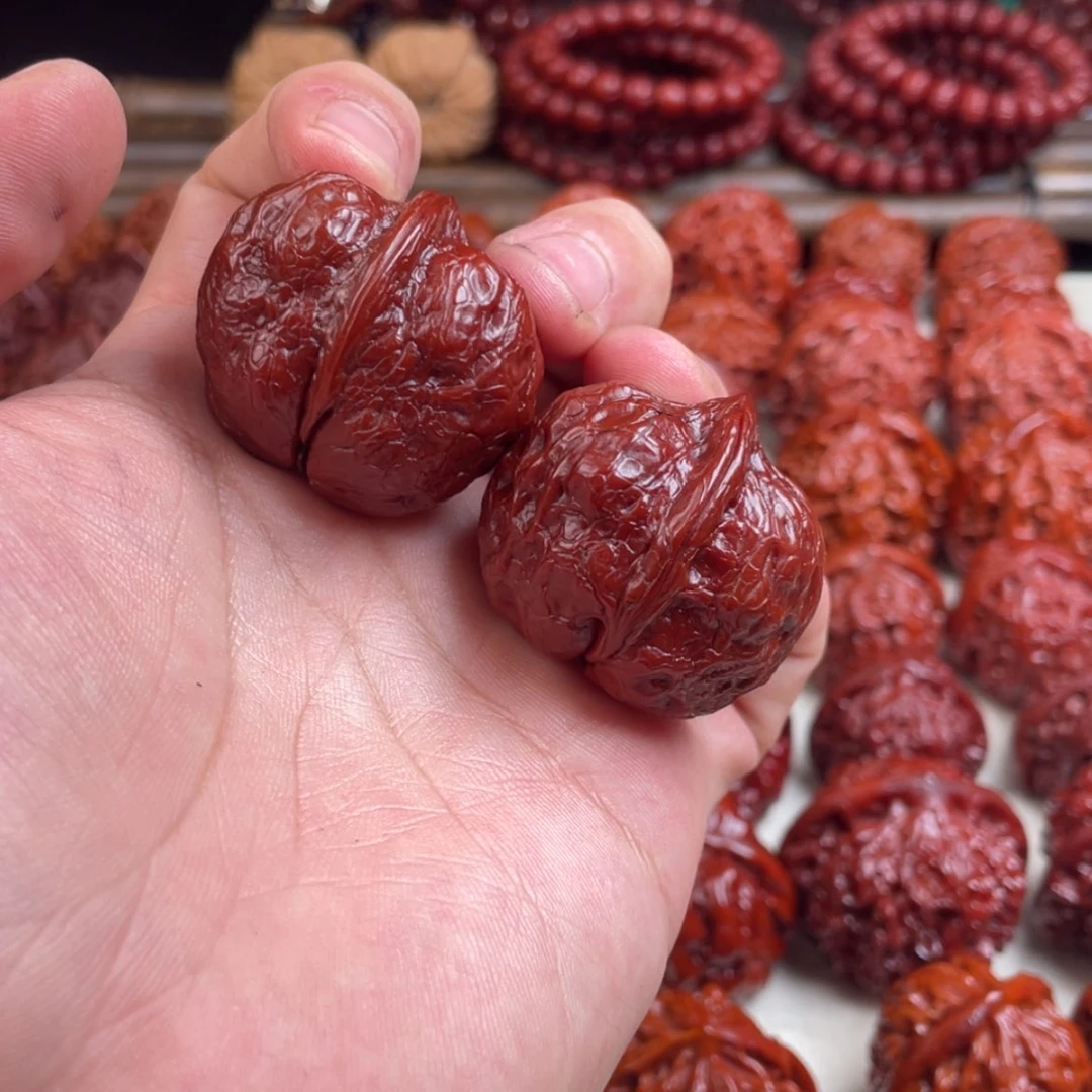 【闪购商品】文玩核桃把件甲骨文48