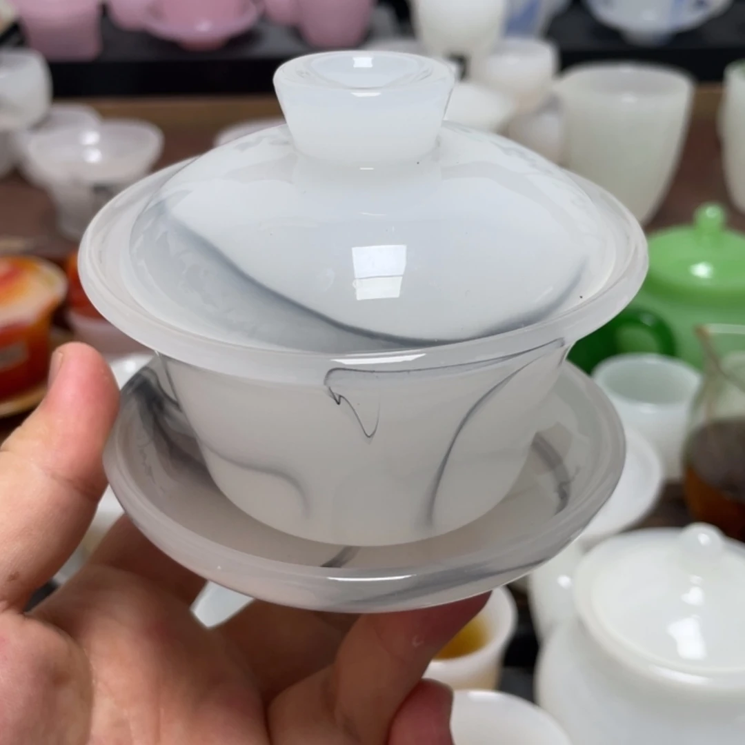 【闪购商品】瓷琉璃盖碗