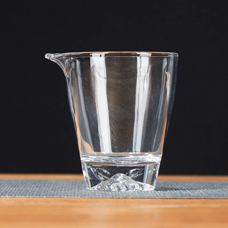 玻璃公道杯简约创意家用办公室大容量茶杯茶具茶海公道杯