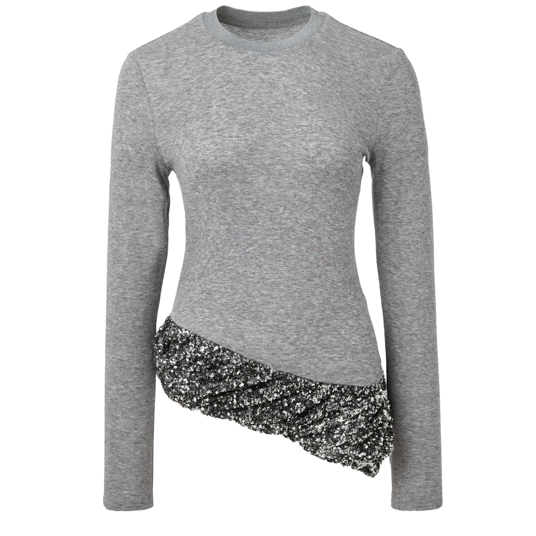 MONSTERMING 花苞珠片打底衫