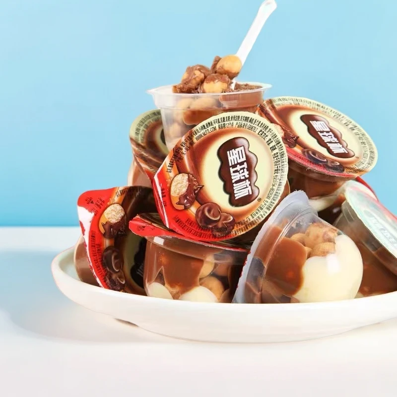 星球杯甜甜乐大小杯可可脂巧克力夹心饼干儿童怀旧零食小吃优品