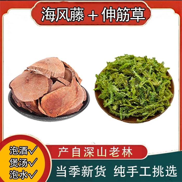 广西野生海风藤伸筋草泡酒泡茶水500/1000g