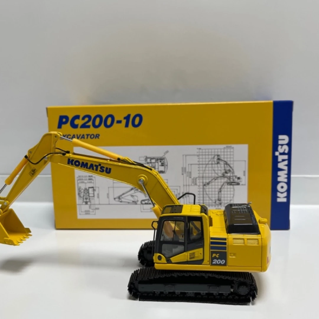 精品小松200-10 挖掘机模型 1-50
