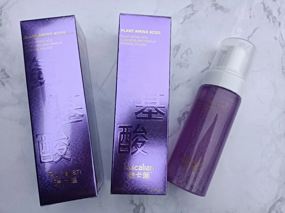 瑞卡莲 植物氨基酸净颜卸妆洗面奶慕斯