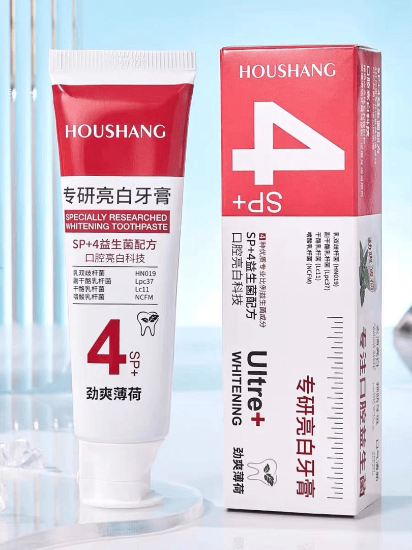 后尚益生菌亮白牙膏