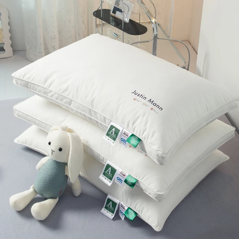 【刘老板】新款A类60s全棉星级酒店枕枕头枕芯48*74cm