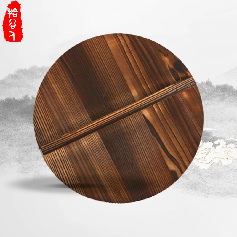 手工杉木锅盖纯手工