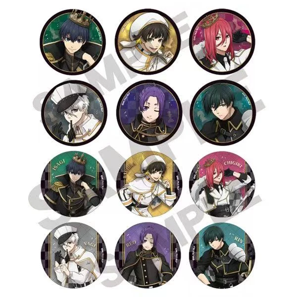 日谷 蓝锁国际象棋 凪诚士郎御影玲王蜂乐回马口铁徽章