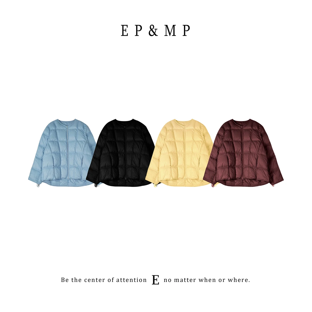 【胡洛一】“绒语轻轻”冬季新款时尚百搭宽松设计感外套冬款D101