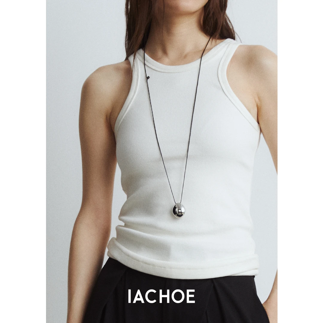 IACHOE修身弹力坦克背心3561503004;3561503007显瘦打底
