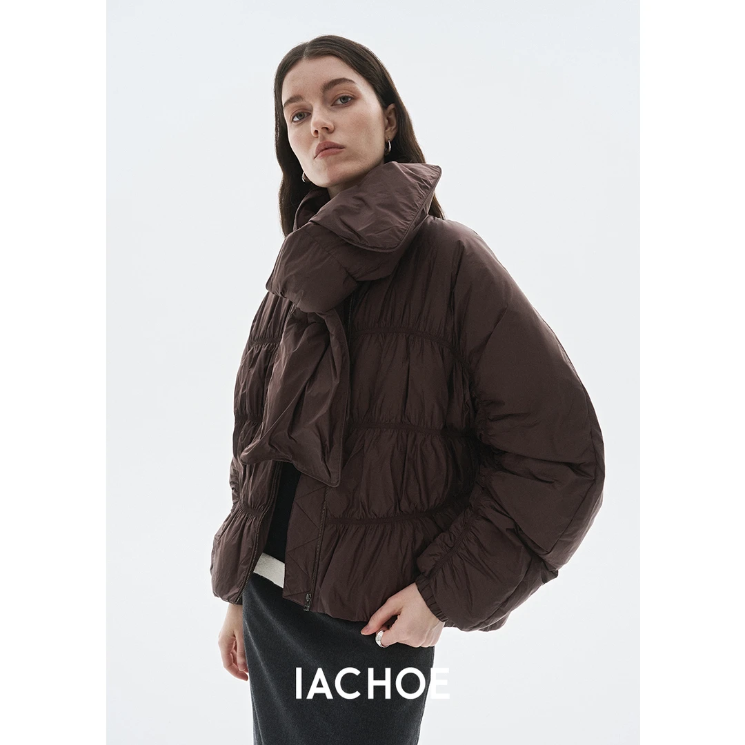 IACHOE【泡泡】鹅绒羽绒服3561515007