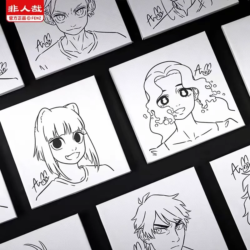 【散包代拆】非人哉 原画系列 签绘板盲盒展签售收藏签名板