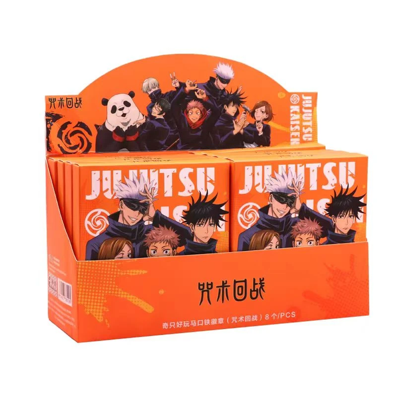 正版咒术回战吧唧盲盒第三弹五条悟伏黑虎杖谷子二次元马口铁徽章