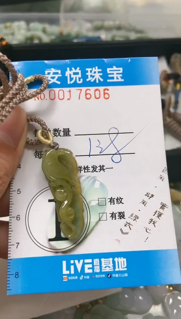 【闪购商品】翡翠颈饰未镶嵌闪购0017606
