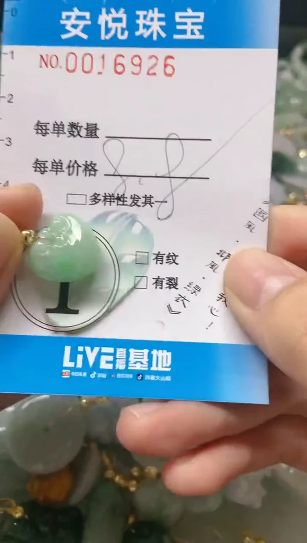【闪购商品】翡翠颈饰未镶嵌闪购0016926