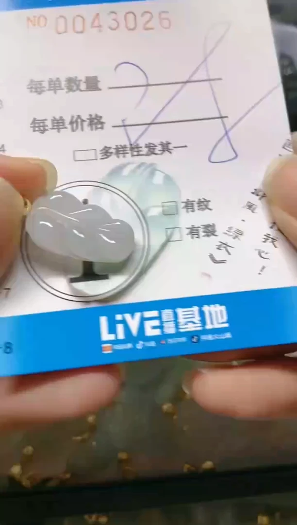 【闪购商品】翡翠颈饰未镶嵌闪购0043026