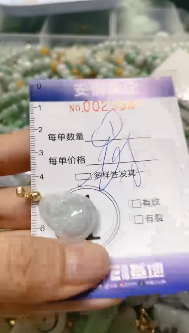 【闪购商品】翡翠颈饰未镶嵌闪购商品0029585多样性发其一
