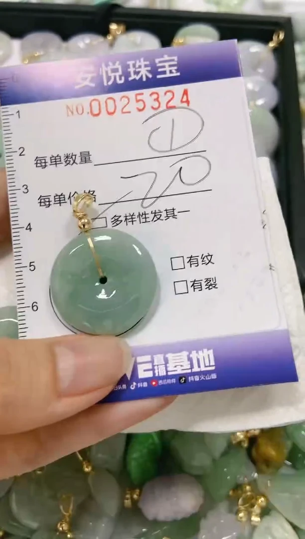 【闪购商品】翡翠颈饰未镶嵌闪购0025324多样性发其一