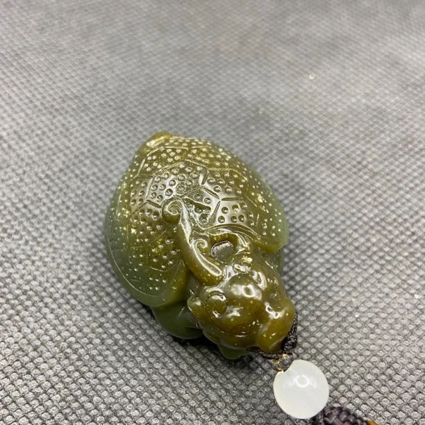 010和田玉 且末龙龟（有坑）20231225
