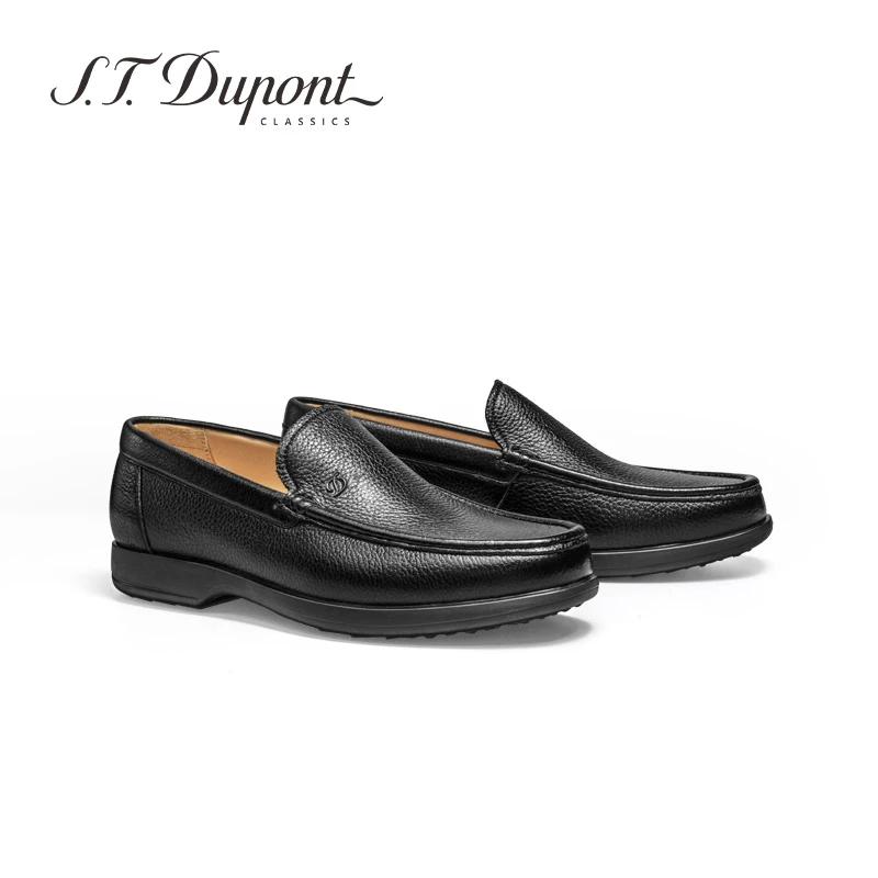 S.T. Dupont/都彭Atelier 匠心系列休闲皮鞋豆豆鞋男商务软底缓震
