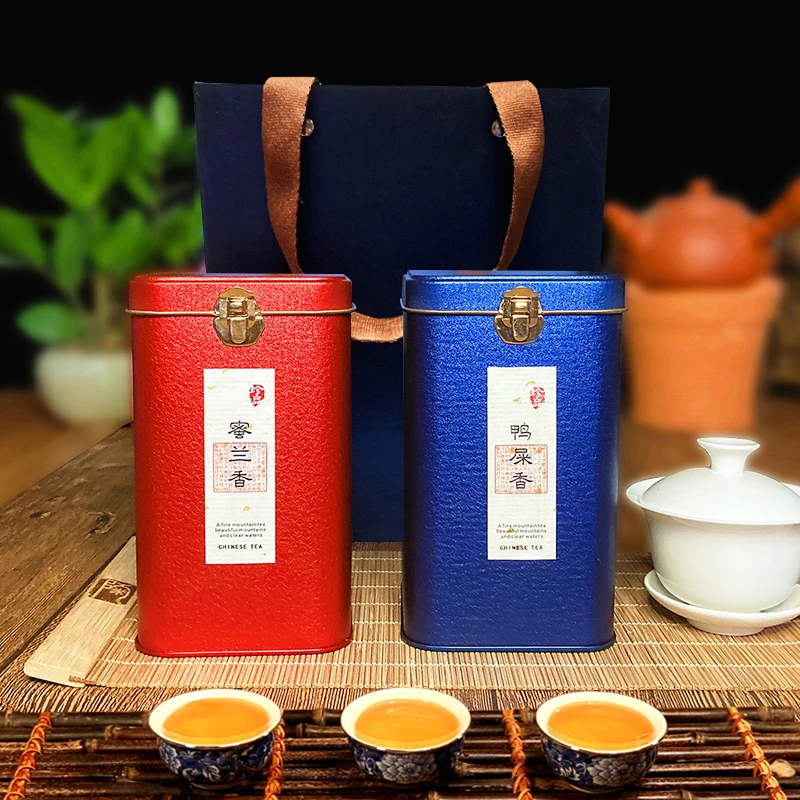 凤凰单丛茶清香型鸭屎香茶叶浓香型蜜兰香正宗潮州单枞组合礼盒装