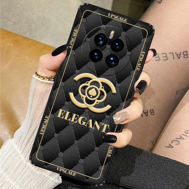 高级感小香风华为mate50手机壳新款mate60pro+十女款网红mata40e