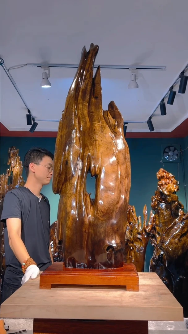 【闪购商品】木金丝楠小叶桢楠摆件