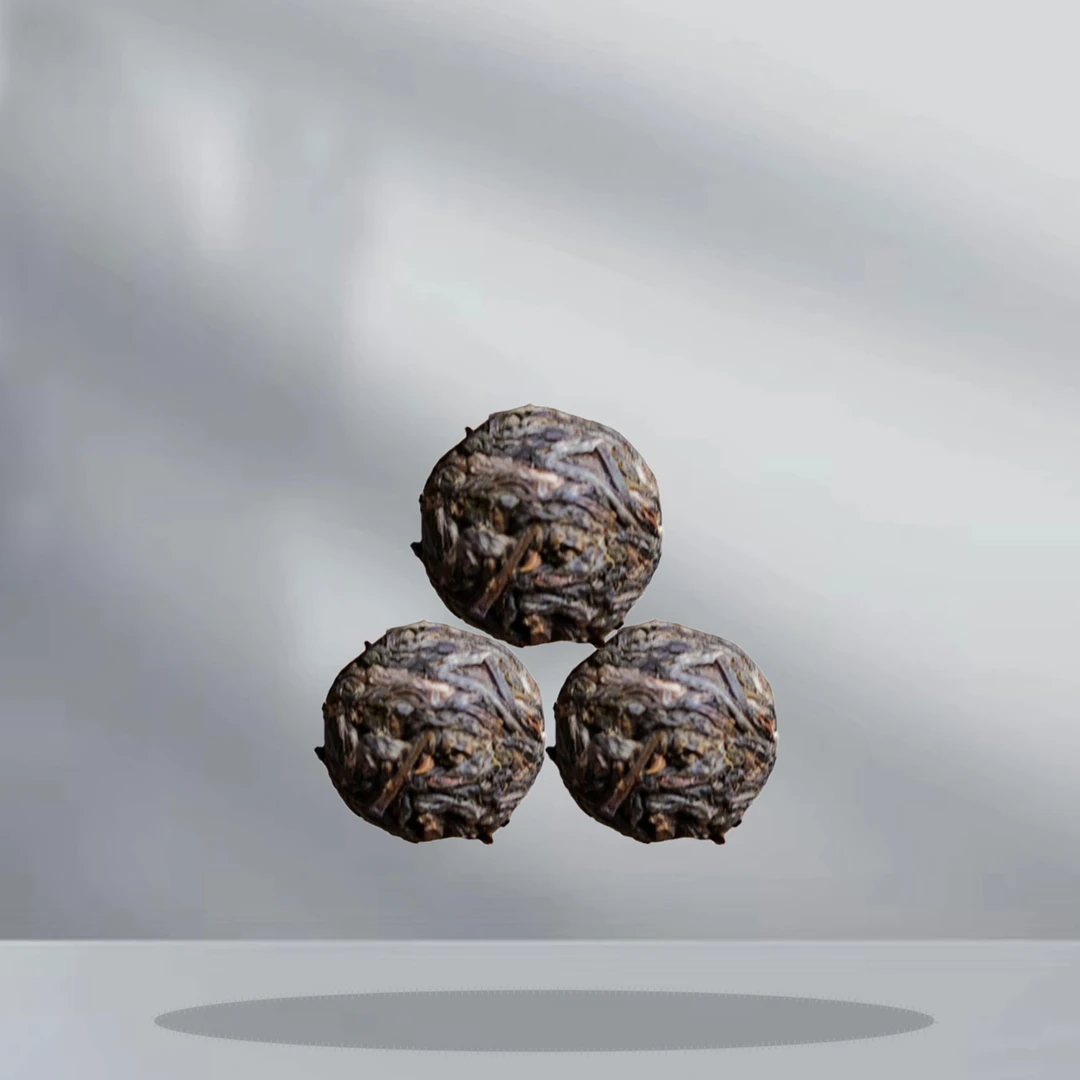 璞润元古茶【益达龙珠】2025年普洱茶山头生茶龙珠10颗