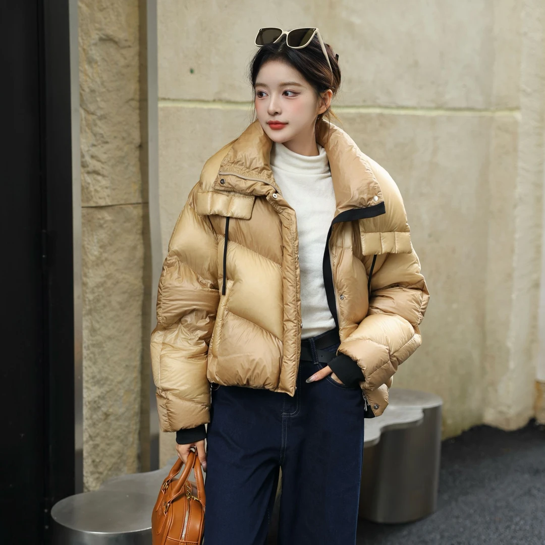 【假一赔三】2025新款时尚百搭显瘦羽绒服1163/AP冬季