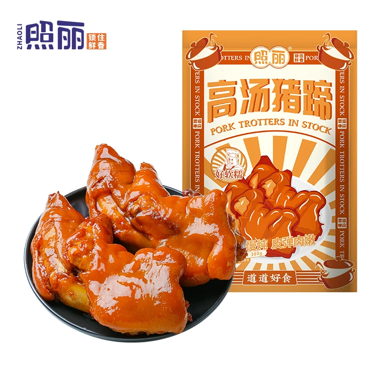 【临期9月6日到期】照丽高汤猪蹄380g*5袋