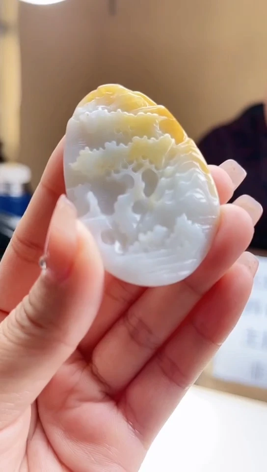 【闪购商品】翡翠吊坠(不含链)未镶嵌翡翠-12