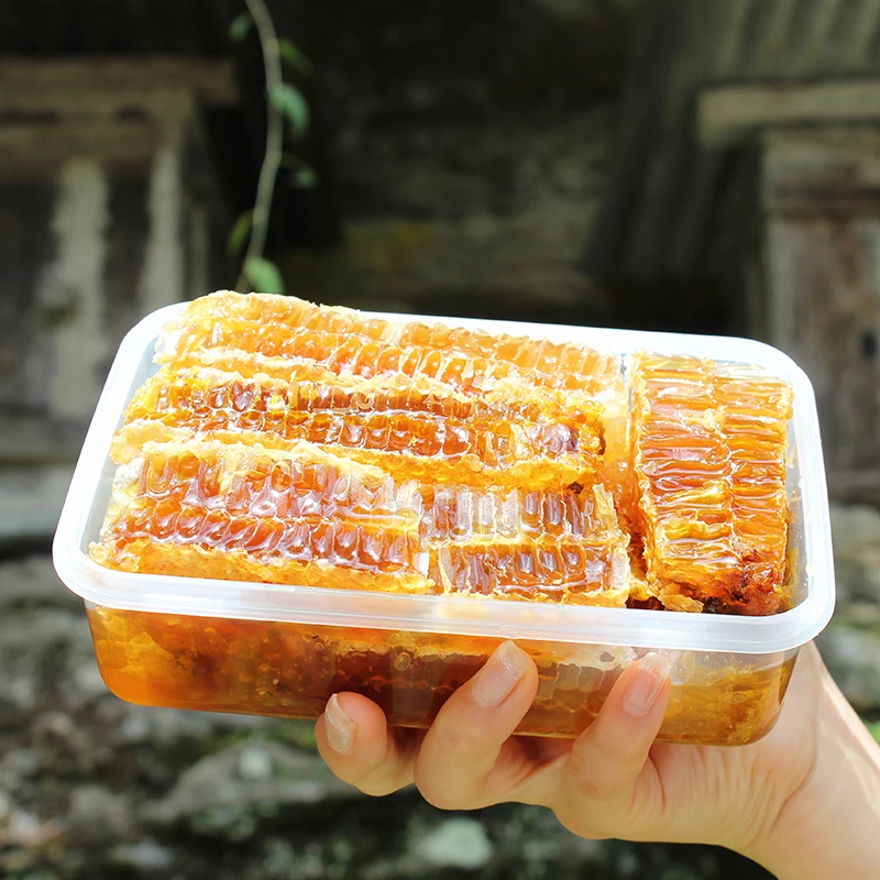 【石榴哥百村行】神农架土蜂巢深山蜂巢蜜农家古法土蜂蜜500g