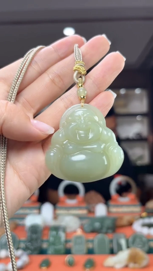 【闪购商品】和田玉颈饰未镶嵌佩佩45mm左右