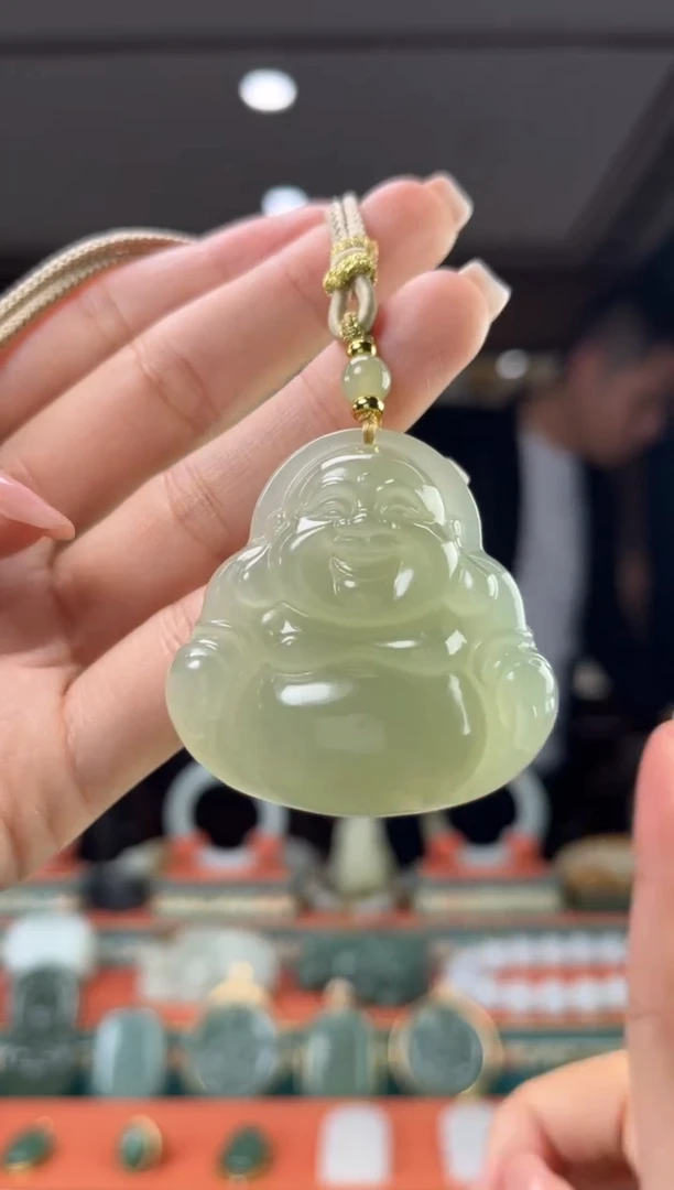 【闪购商品】和田玉颈饰未镶嵌佩佩45mm左右
