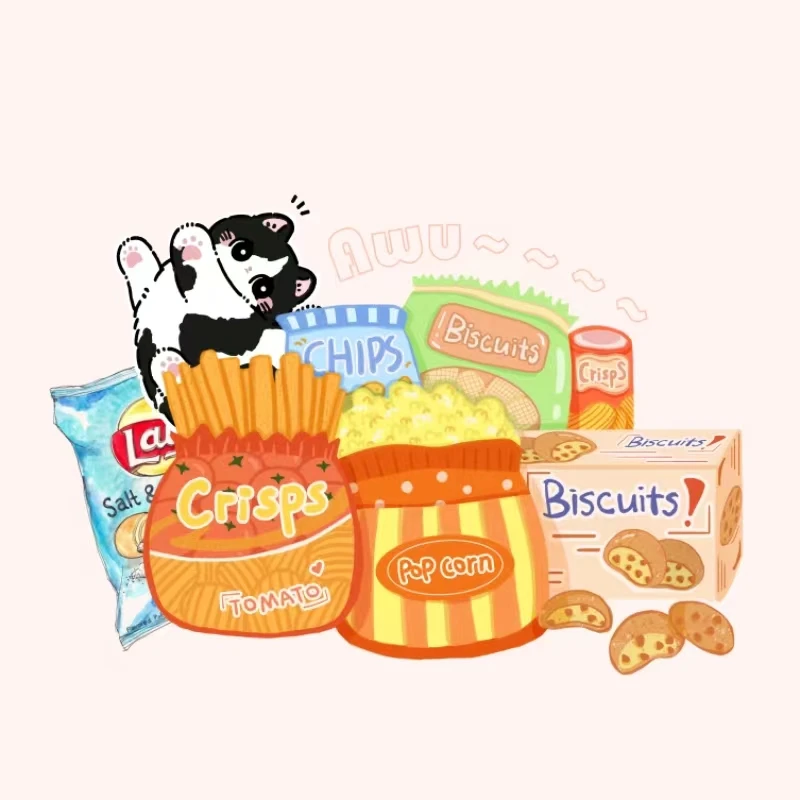 啊呜零食铺零食大礼包追剧零食办公室休闲食品