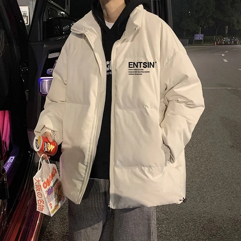 冬季面包棉衣外套男士新款潮流潮牌冬天时尚休闲男生高街棉服袄子