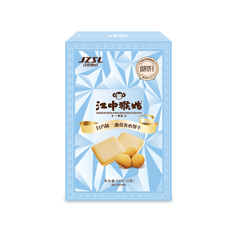 64g白巧口味饼干