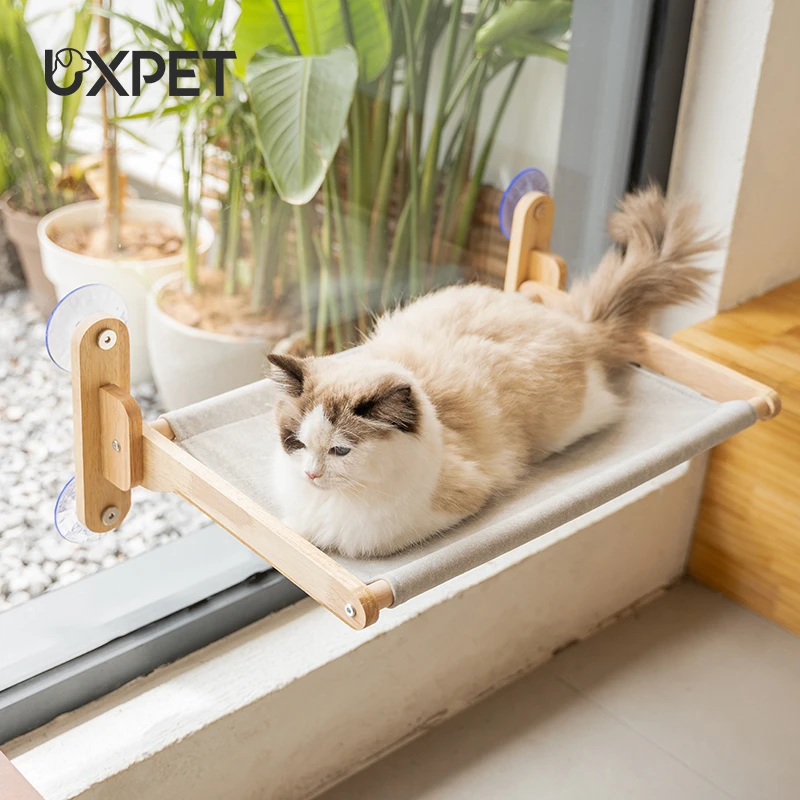 uxpet优小派悬挂式猫架子猫吊床猫窝猫床吸盘阳台窗户玻璃家居