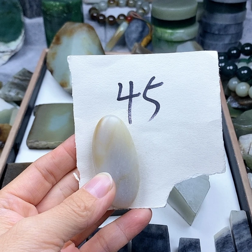 【闪购商品】和田玉珠宝半成品未镶嵌