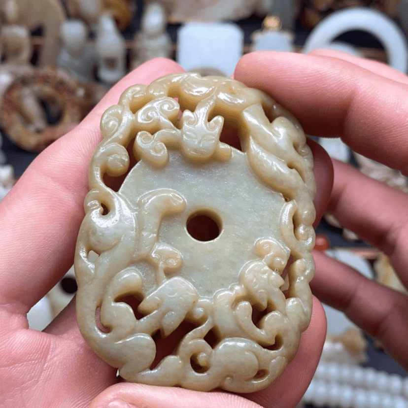 【闪购商品】和田玉如图未镶嵌｛**｝